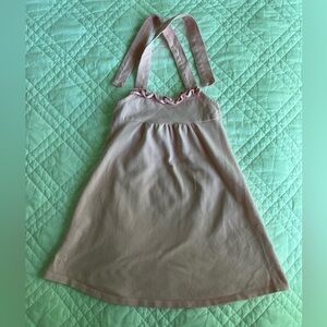 Lilly Pulitzer Girls XS (2-3) Pink Cotton Halter Dress